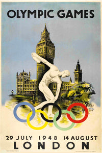 Olympic Games Poster 27"x40" London 1948