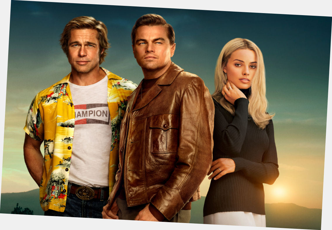 Once Upon a Time In Hollywood Movie poster Cast Portrait| theposterdepot.com The Poster Depot
