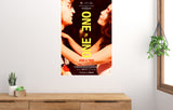 One To One John & Yoko Movie Poster 24x36 24"x36"