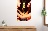 One To One John & Yoko  Movie Poster 11in x 17in