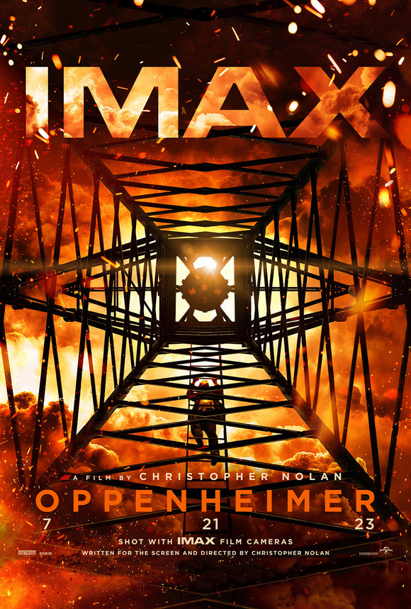 Oppenheimer Imax Movie Poster 24x36 24inx36in