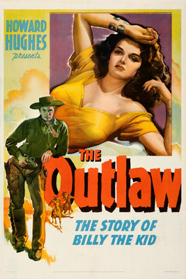 the outlaw Movie Poster 11x17 