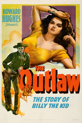 The Outlaw Movie Poster 24x36 24"X36" Poster The Poster Depot