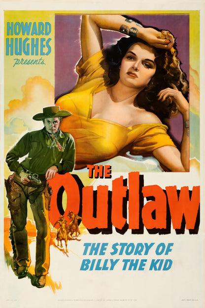 The Outlaw Movie Poster 16x24 16"x24" Poster The Poster Depot