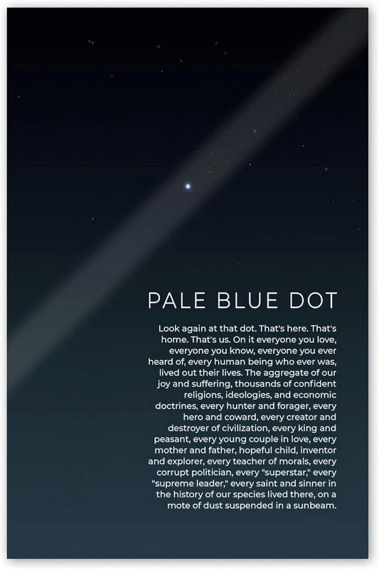 Pale Blue Dot Poster 11x17 on Sale The Poster Depot