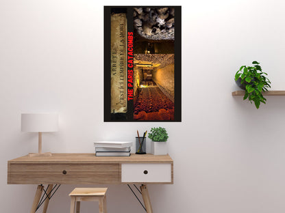 The Paris Catacombs Poster 11in x 17in Poster