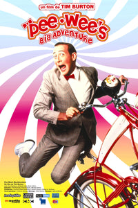 Peewee's Big Adventure Movie Poster French On Sale United States