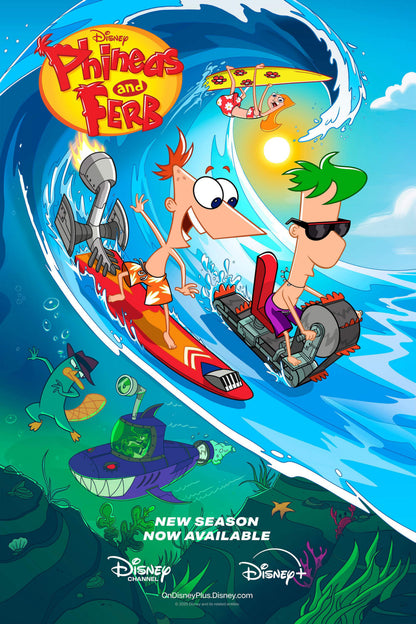 Phineas and Ferb Poster 16"x24" The Poster Depot