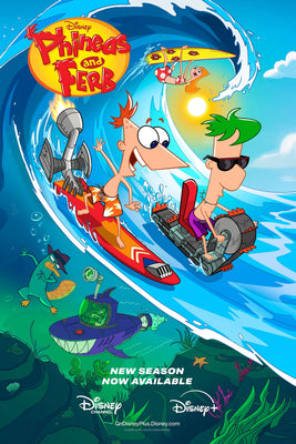 Phineas and Ferb Poster 11"x17" The Poster Depot