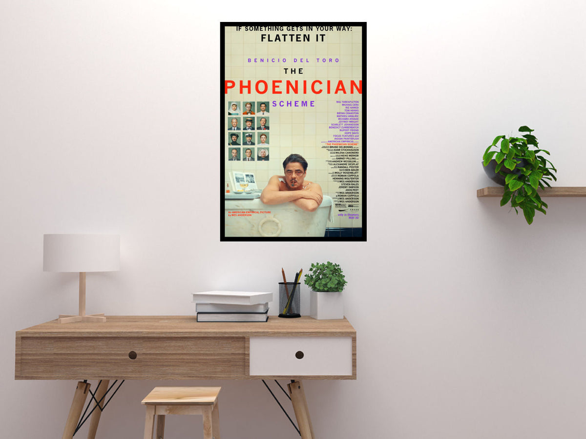 Phoenician Scheme Poster 16"x24" – Conceptual Mystery Wall Art The Poster Depot