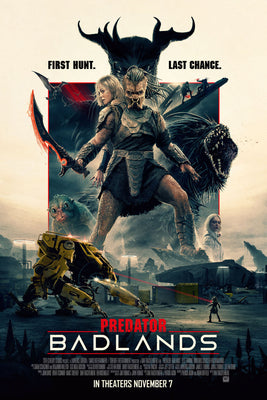 Predator Badlands Movie Poster - 24"x36" The Poster Depot