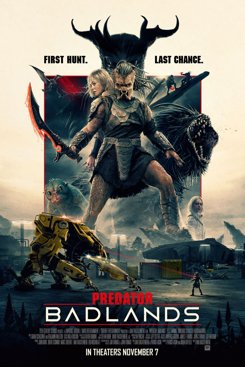 PREDATOR BADLANDS パンフレット Find Predator Badlands Movie Poster - 11