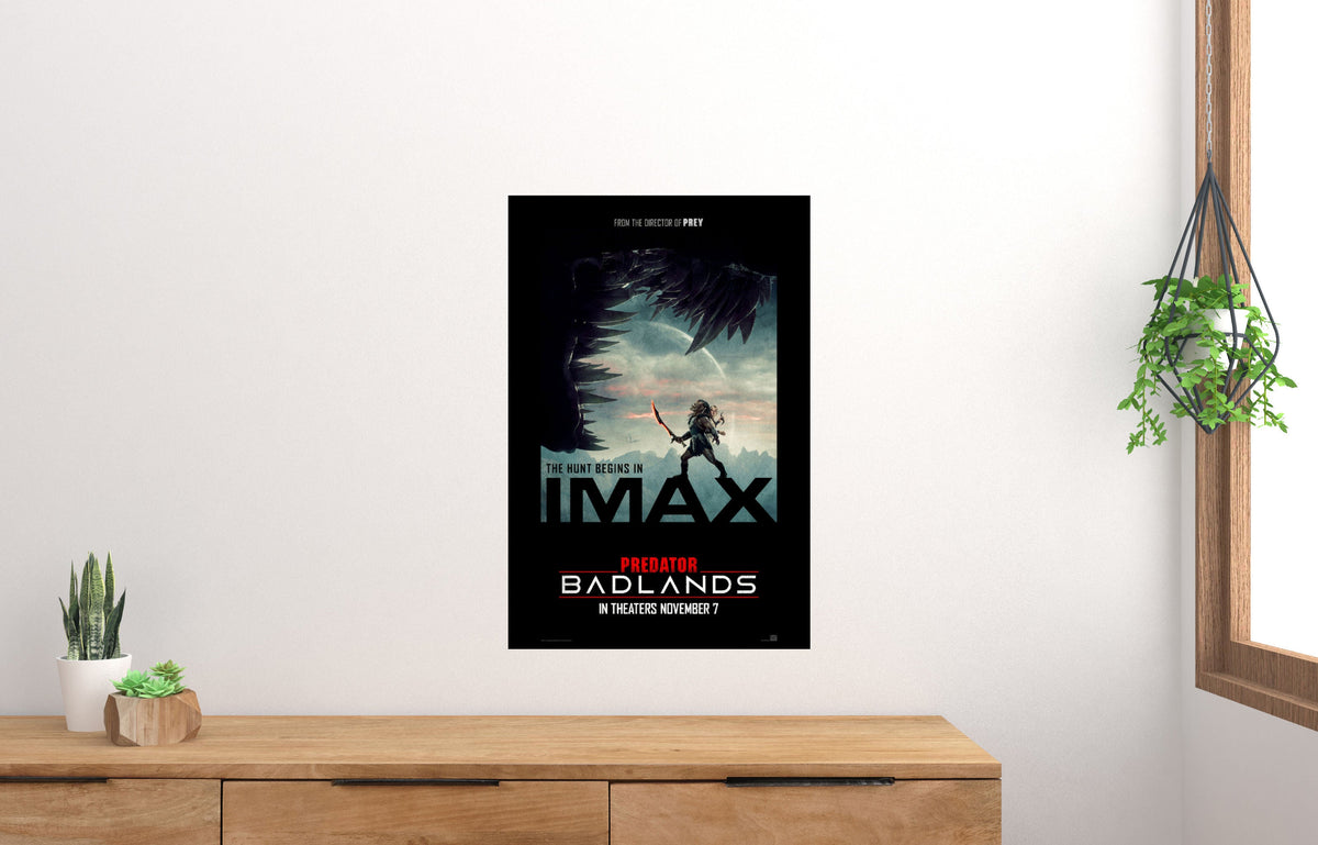 Predator Badlands Movie Poster Imax - 16"x24" The Poster Depot