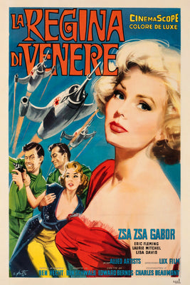 The Queen Of Outer Space French Movie Poster 24x36 24inx36in The Poster Depot