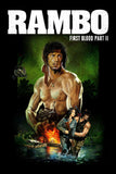 Rambo First Blood Part 2 Movie Poster 