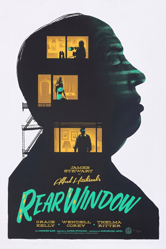 Rear Window Movie Poster 11x17 on Sale