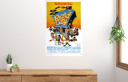 Record City Movie Poster 27x40 27"x40"