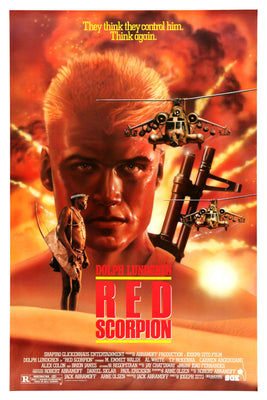 Red Scorpion Movie Poster 24x36 The Poster Depot