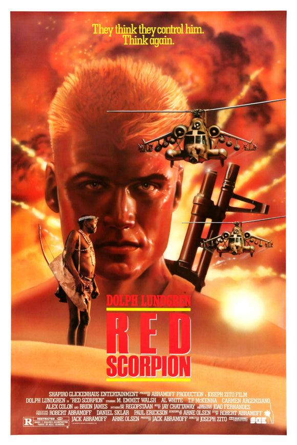 Red Scorpion Movie Poster On Sale United States