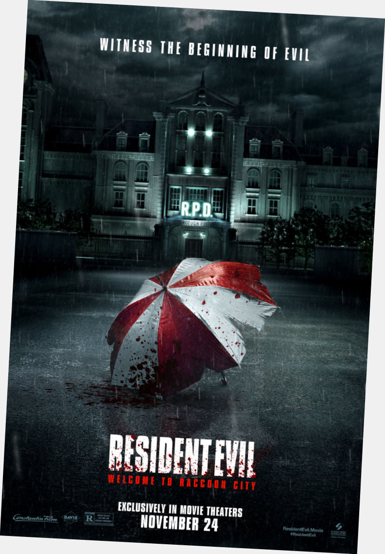 Resident Evil Welcome Movie poster for sale cheap United States USA