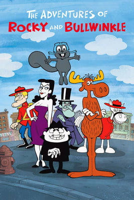 rocky and bulwinkle Poster 27x40 