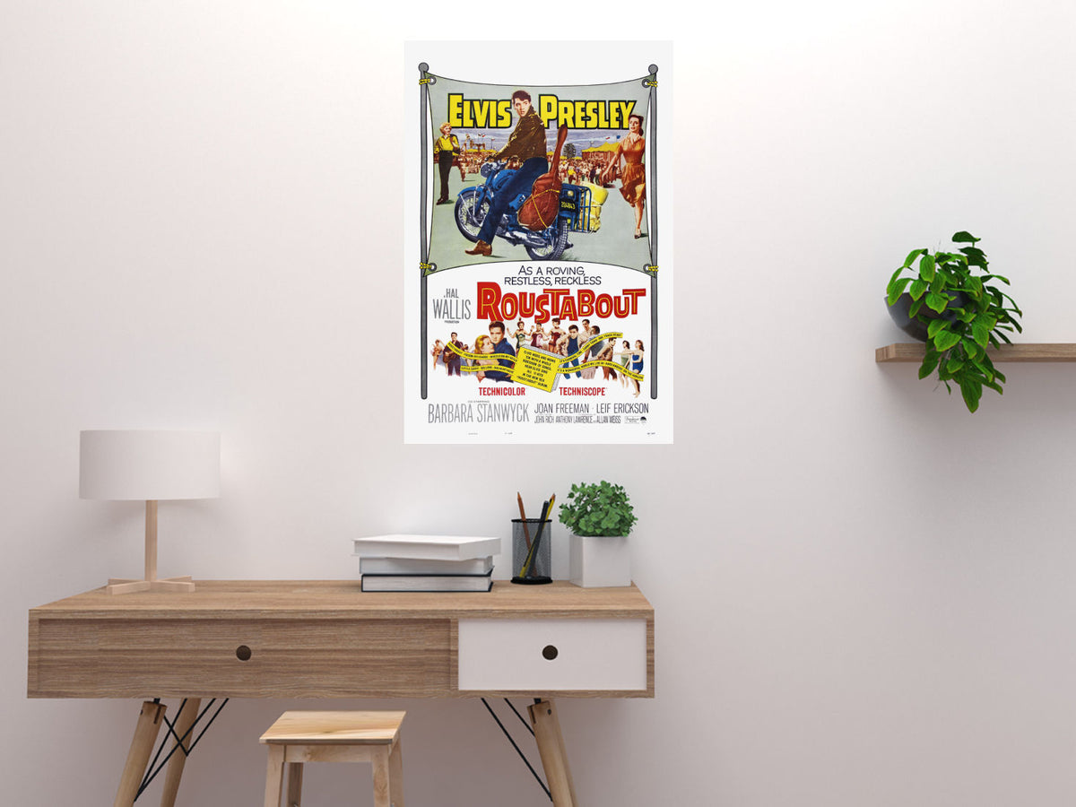 Roustabout Movie Poster (24"x36") The Poster Depot