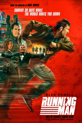 The Running Man Movie Poster - 16"x24" The Poster Depot