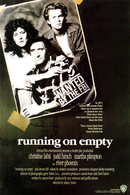 Running on Empty Movie Poster 24x36 River Phoenix The Poster Depot