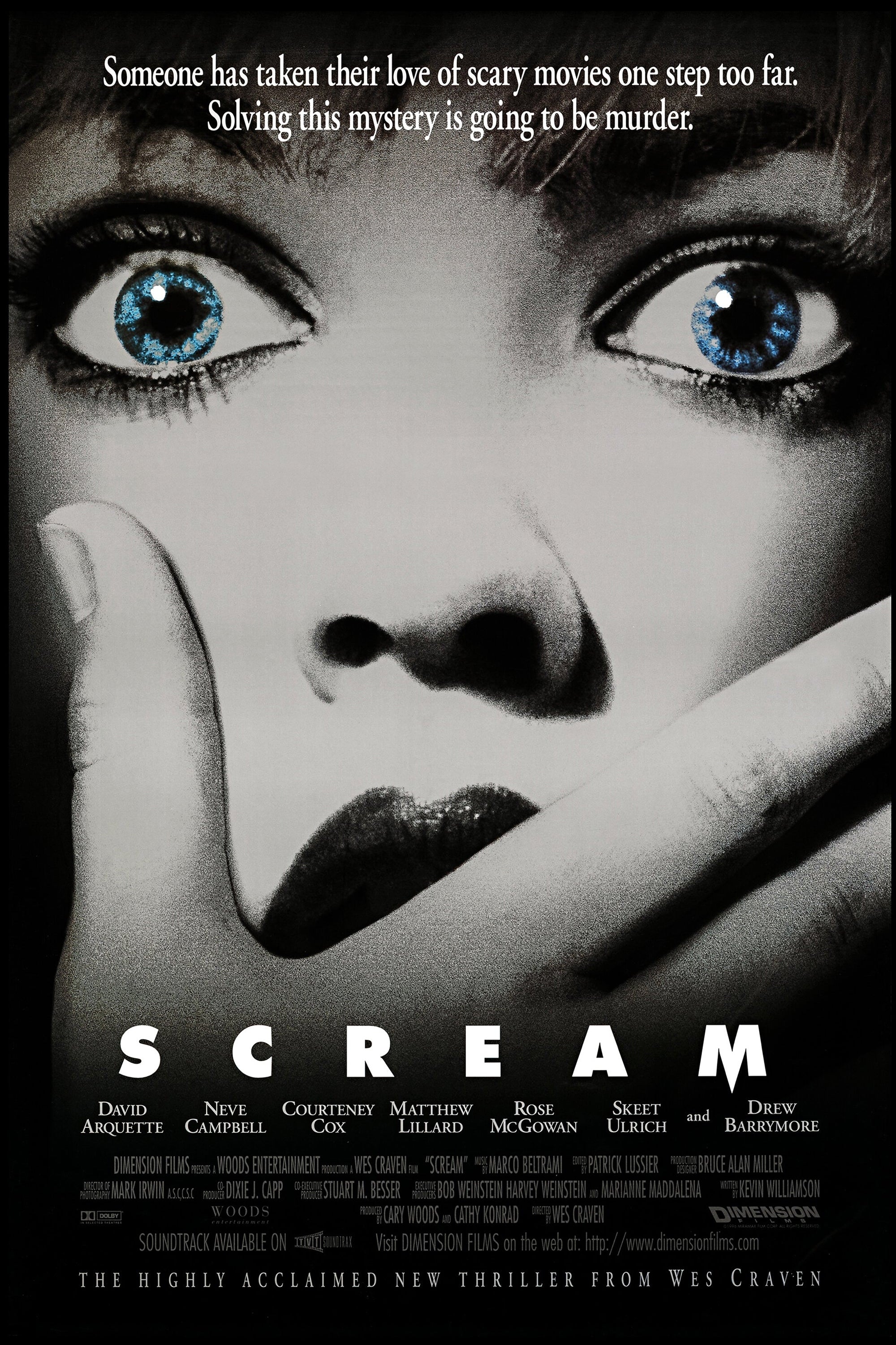 Scream Movie Poster 11 inch x 17 inch poster