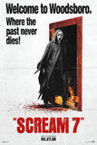 Scream 7 Movie Poster Woodsboro - 27"x40" The Poster Depot