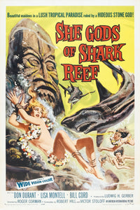 She Gods Of Shark Reef Movie Poster 11x17 on Sale