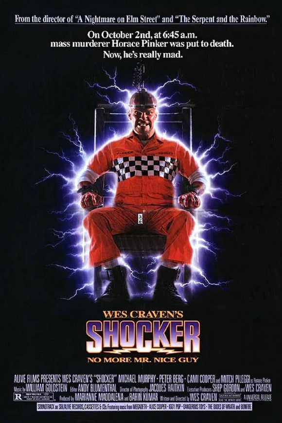 Shocker Movie Poster 24x36 for sale cheap United States USA