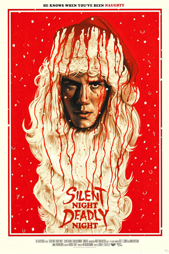 Silent Night Deadly Night Poster 27x40 – Holiday Horror Wall Art