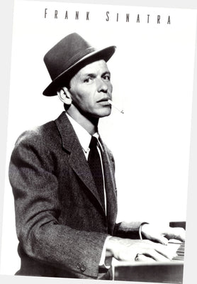 Frank Sinatra Poster 27x40 27"x40" Piano Side Eye The Poster Depot