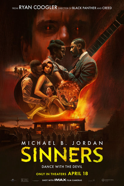 Sinners Poster 24x36 – Redemption Drama Wall Art | The Poster Depot The Poster Depot