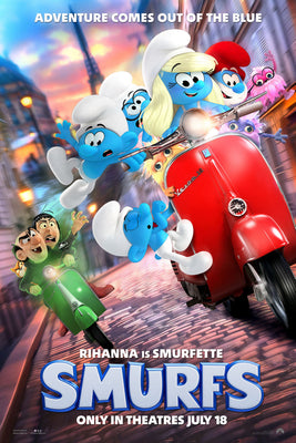 Smurfs Movie Poster 27x40 The Poster Depot