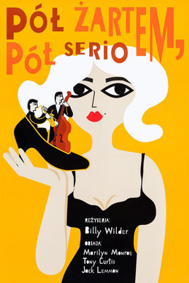 Some Like It Hot Polish Movie Poster - 16"x24" The Poster Depot