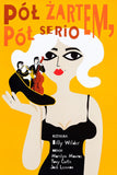 Some Like It Hot Polish Movie Poster - 11"x17" The Poster Depot