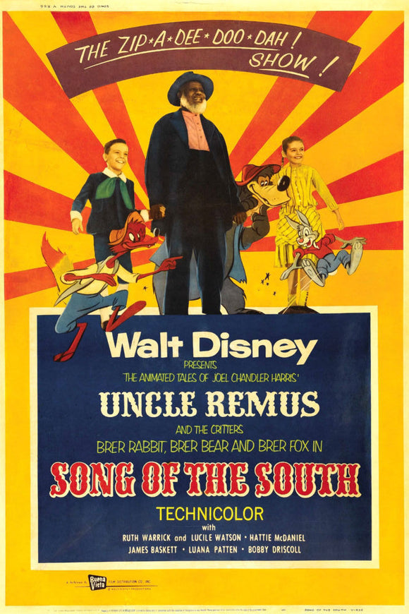 Song Of The South Movie Poster - 11x17