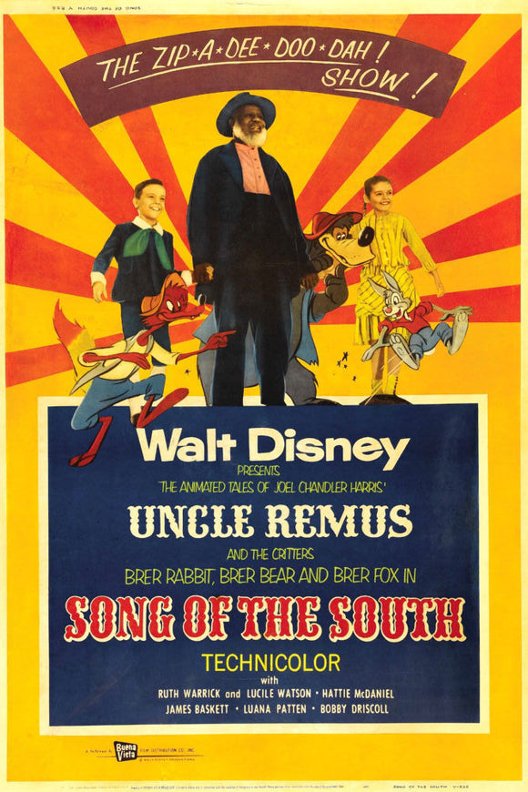 Song Of The South Movie Poster - 27x40