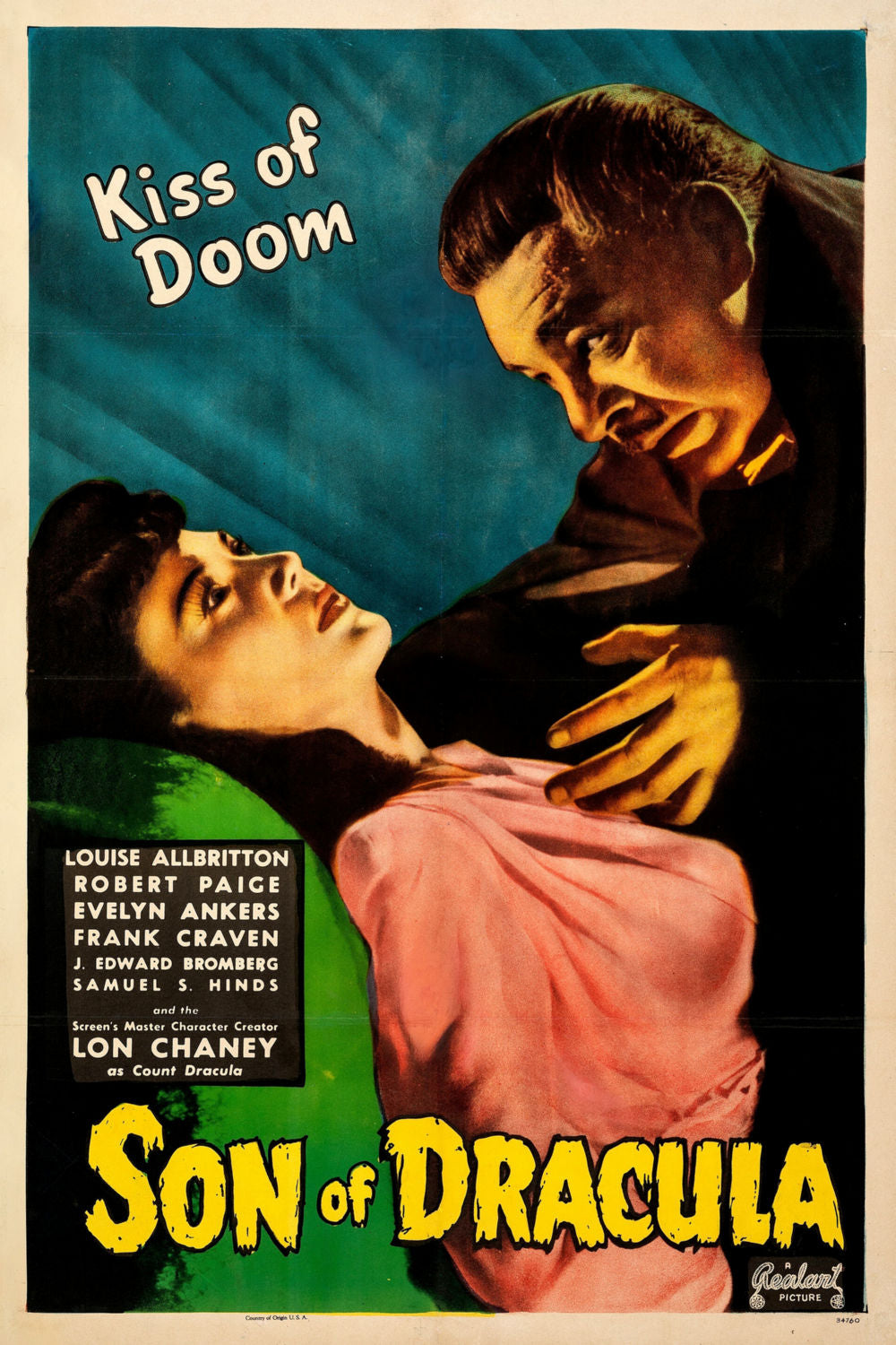 Son of Dracula Movie Poster 16"x24" The Poster Depot