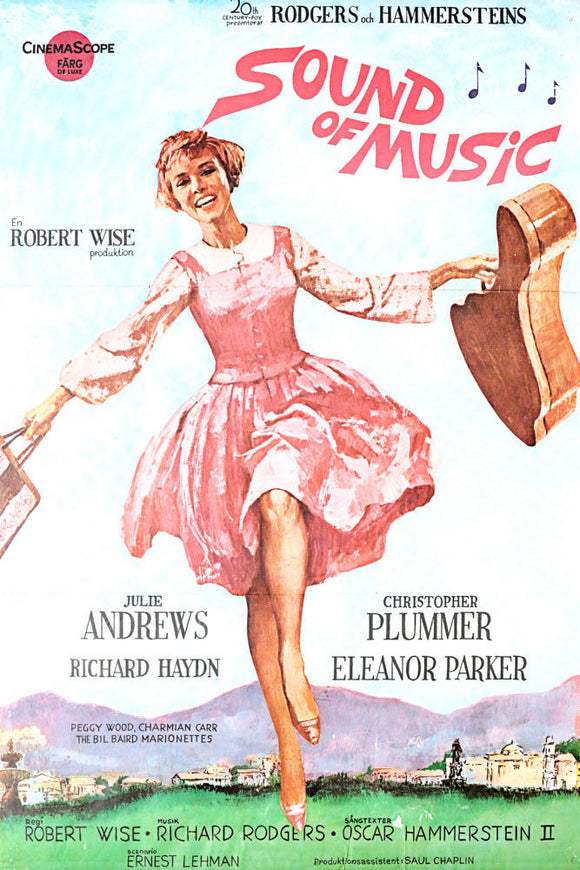 Sound Of Music Movie Poster - 27x40