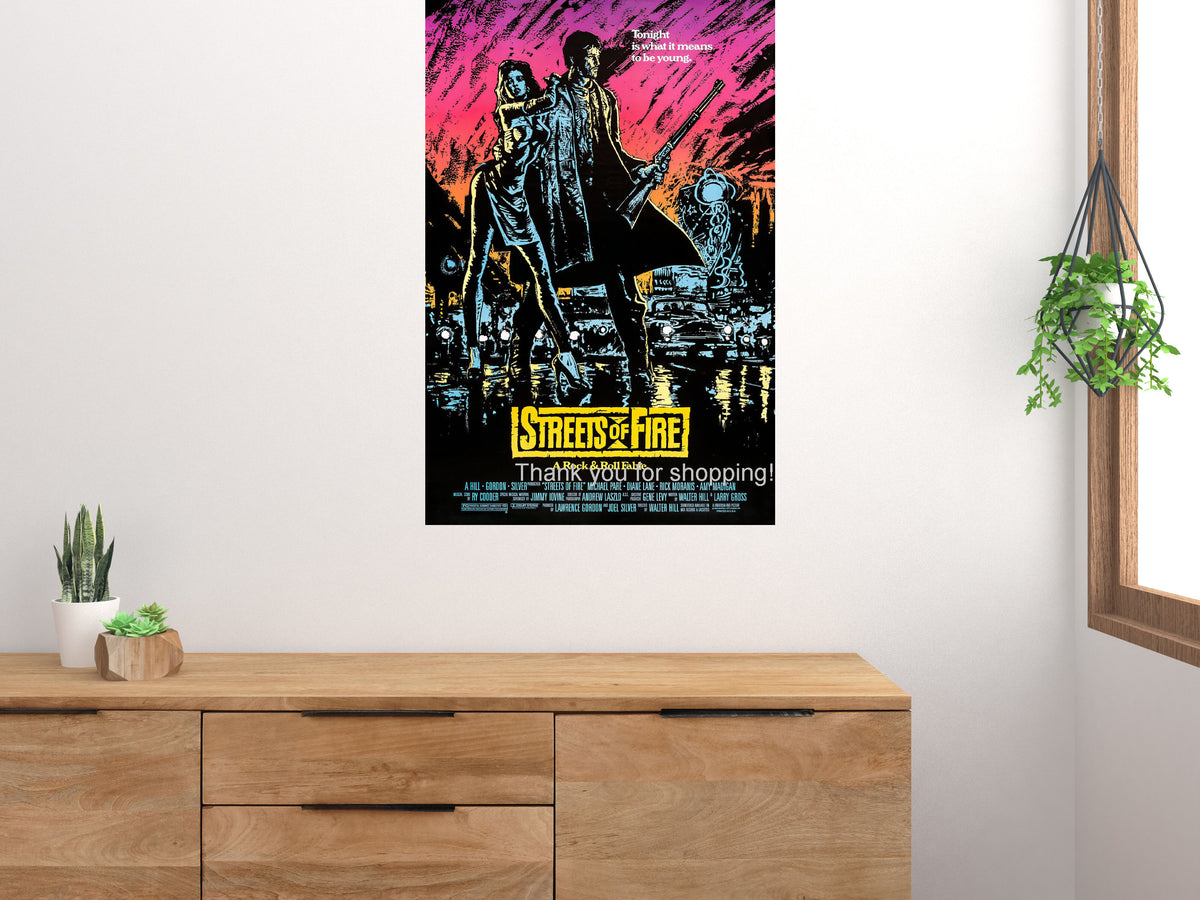 Streets Of Fire Movie Poster 