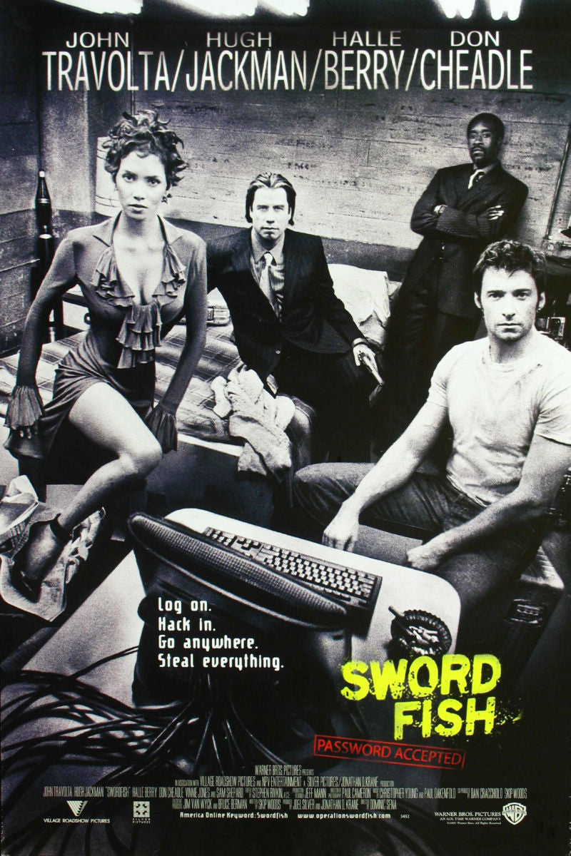 swordfish Movie Poster 24x36 