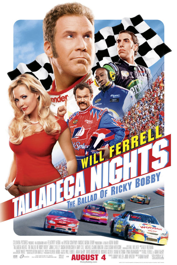 Talladega Nights Movie poster for sale cheap United States USA