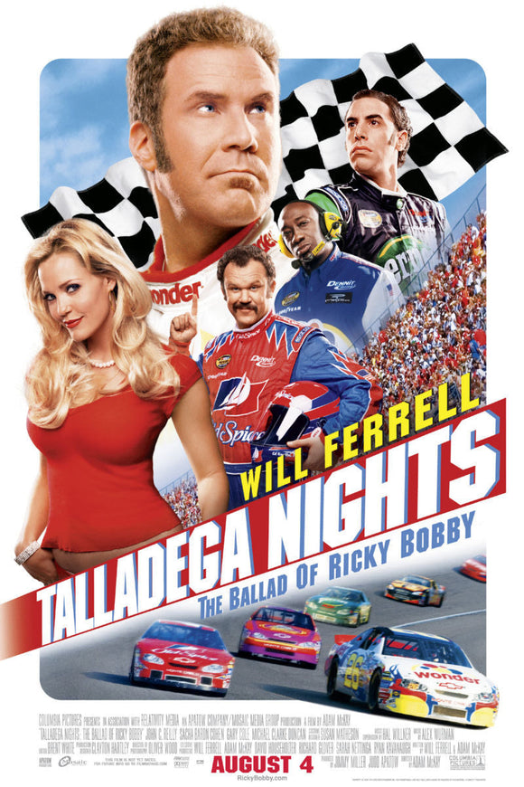 Talladega Nights Movie Poster On Sale United States