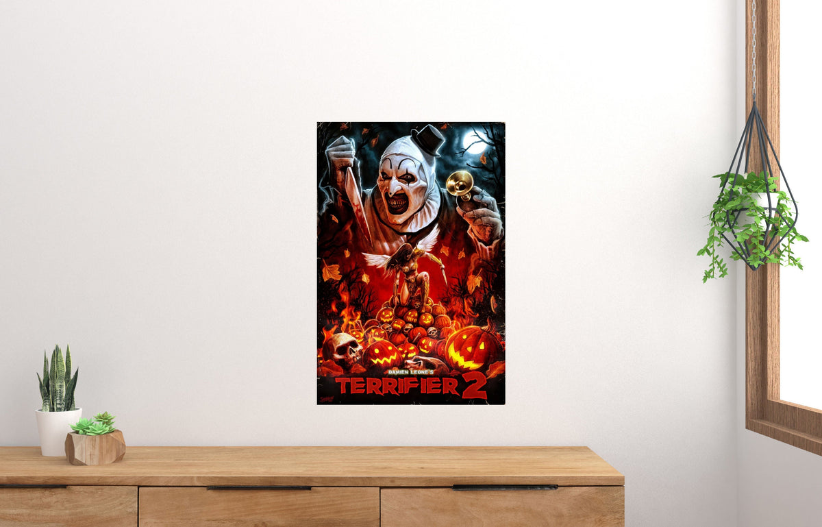 Shop Terrifier 2 Movie Poster 27x40 The Poster Depot