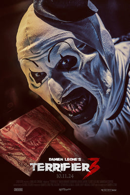 Terrifier 3 Movie Poster - 16"x24" The Poster Depot