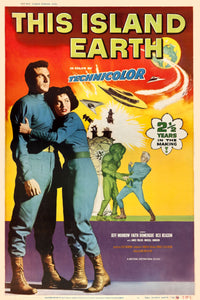 This Island Earth  Movie Poster 27"x40" 27inx40in