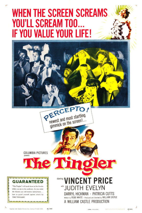 The Tingler Movie Poster On Sale United States
